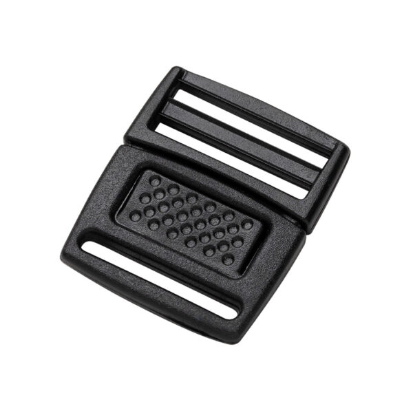 Low profile center push Buckle